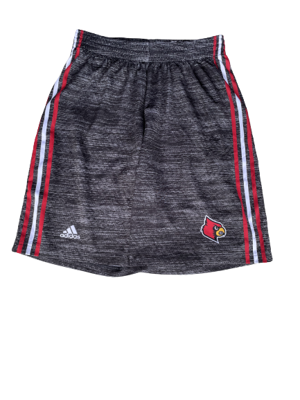 Malik Williams Louisville Basketball Team Exclusive Practice Shorts (Size XL)