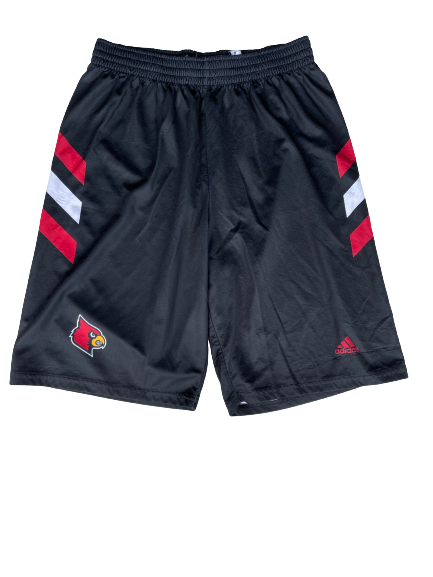 Malik Williams Louisville Basketball Team Exclusive Practice Shorts (Size XL)