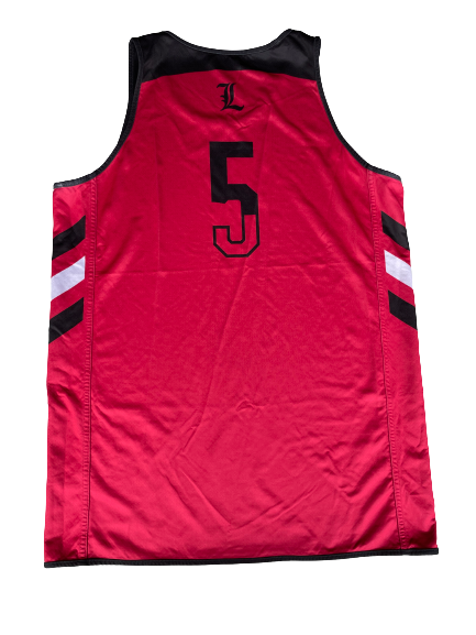 Malik Williams Louisville Basketball Team Exclusive Reversible Practice Jersey (Size XL)