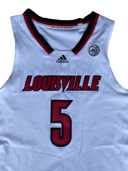 Malik Williams Louisville Basketball GAME WORN Jersey (Size 2XL)
