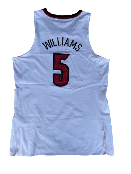 Malik Williams Louisville Basketball GAME WORN Jersey (Size 2XL)