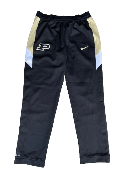 Karissa McLaughlin Purdue Basketball Team Issued Travel Sweatpants (Size L)