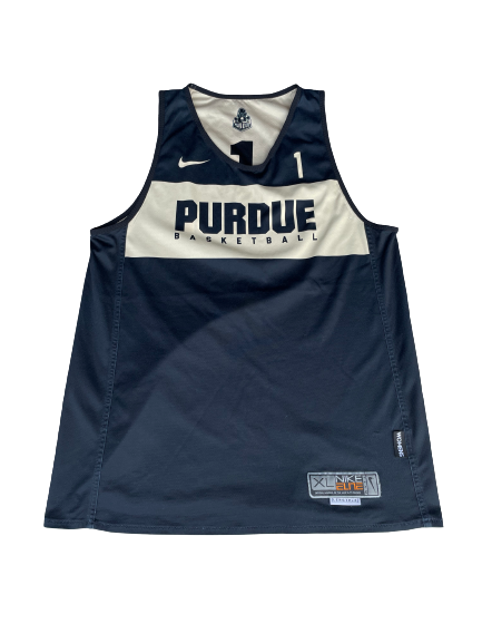 Karissa McLaughlin Purdue Basketball Team Exclusive Reversible Practice Jersey (Size Women&