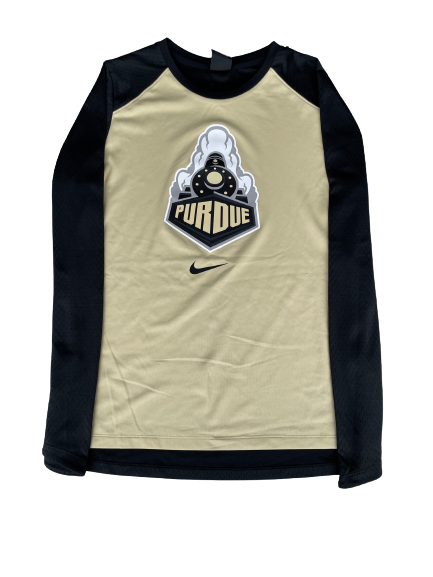 Karissa McLaughlin Purdue Basketball Team Exclusive Long Sleeve Shooting Shirt (Size L)