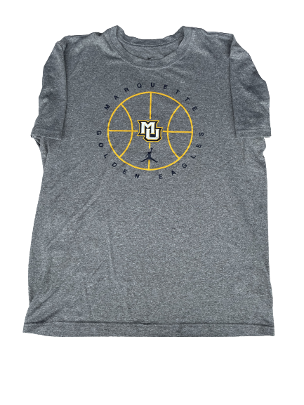 Karissa McLaughlin Marquette Basketball Team Issued Workout Shirt (Size M)