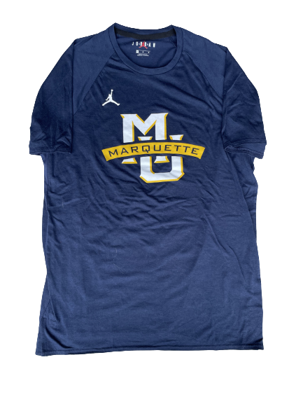 Karissa McLaughlin Marquette Basketball Team Issued Workout Shirt (Size M)