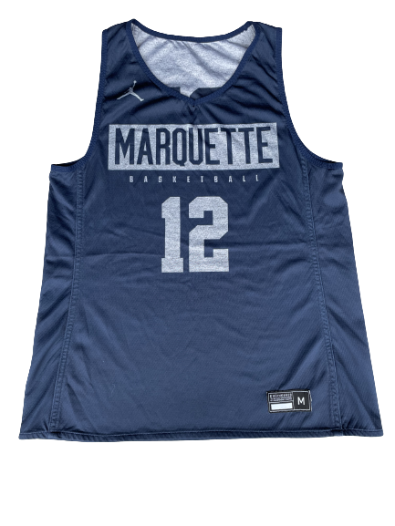 Karissa McLaughlin Marquette Basketball Team Exclusive Reversible Practice Jersey (Size Women&