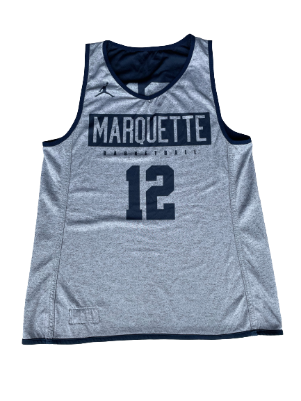 Karissa McLaughlin Marquette Basketball Team Exclusive Reversible Practice Jersey (Size Women&