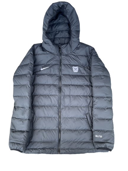 Jair Bolden Butler Basketball Team Exclusive NIKE Elite Winter Coat (Size XL)