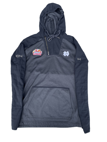 Scott Daly Notre Dame Football Team Exclusive Fiesta Bowl Sweatshirt (Size 2XL)