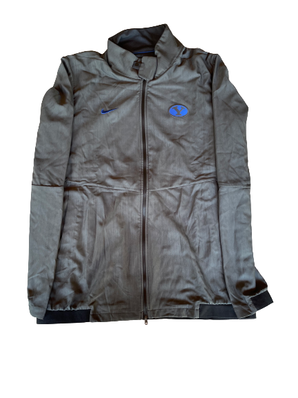Yoeli Childs BYU Basketball Team Issued Travel Jacket (Size XLT)