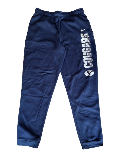 Yoeli Childs BYU Basketball Team Issued Sweatpants (Size XLT) - New with Tags