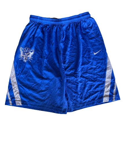 Yoeli Childs BYU Basketball Team Exclusive Practice Shorts (Size XL)