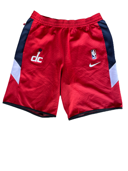 Yoeli Childs Washington Wizards Team Exclusive Practice Shorts (Size XL)