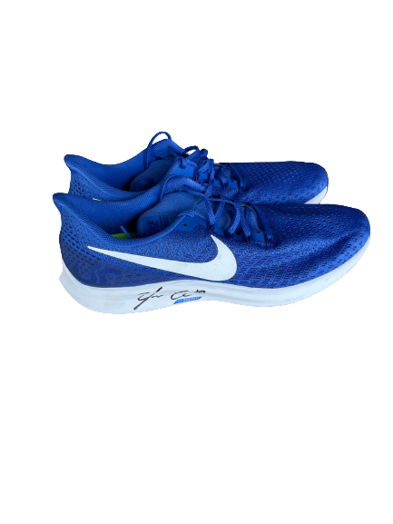 Yoeli Childs BYU Basketball SIGNED Team Issued Training Shoes (Size 16)