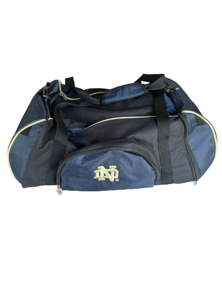 Scott Daly Notre Dame Football Team Issued Travel Duffel Bag