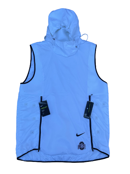 Cade Kacherski Ohio State Football Team Exclusive Nike Aeroloft Vest (Size L) - New with Tags