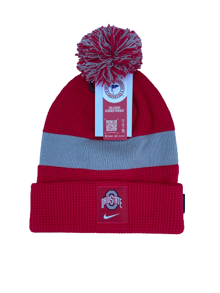 Cade Kacherski Ohio State Football Team Issued Beanie Hat - New with Tags