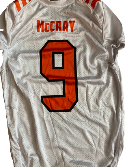 Mike McCray Michigan 2018 Senior Bowl Practice Jersey (Size M)