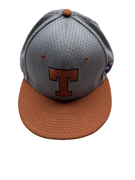 Morgan Cooper Texas Game Worn Baseball Hat Lot