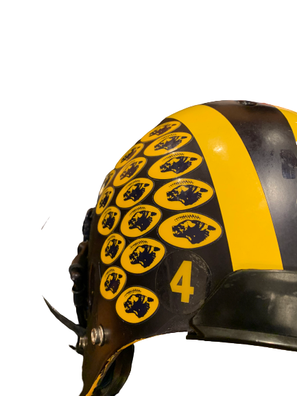 De'Veon Smith Michigan Football Senior Year Game Worn Helmet – The Players  Trunk