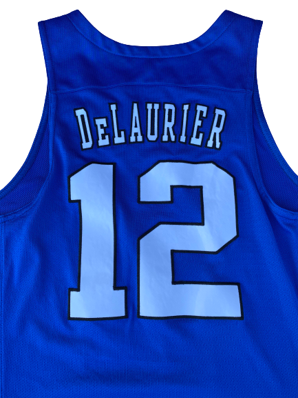 Javin DeLaurier Duke Basketball 2016-2017 Game-Worn Jersey (Size 52 +4 Length)