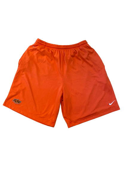 Garrett McCain Oklahoma State Baseball Team Issued Shorts (Size L)