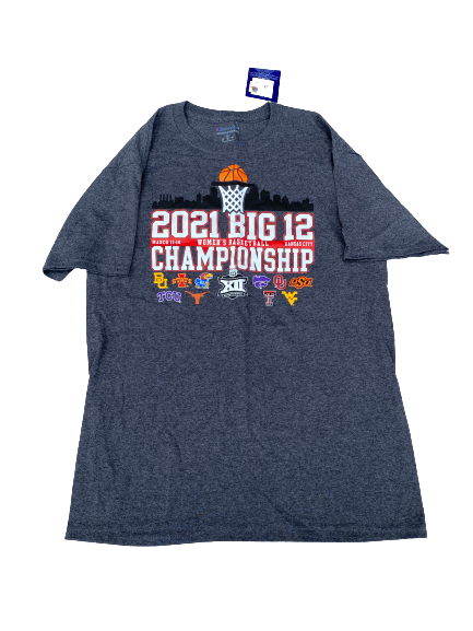 Didi Richards Baylor Basketball 2021 Big 12 Championship T-Shirt (Size M)