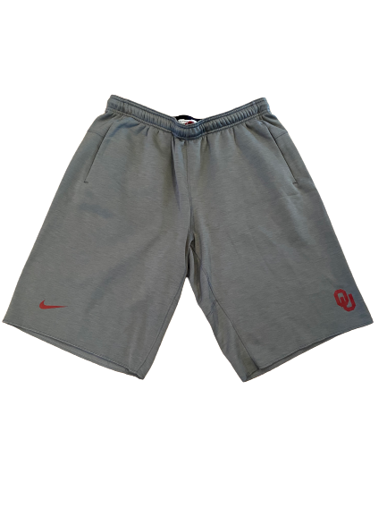 Austin Kendall Oklahoma Football Nike Sweat Shorts (Size XL)