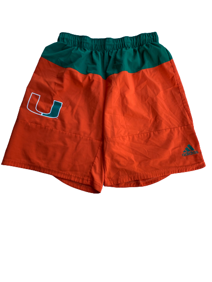 Slade Cecconi Miami Baseball Team Issued Workout Shorts (Size L)