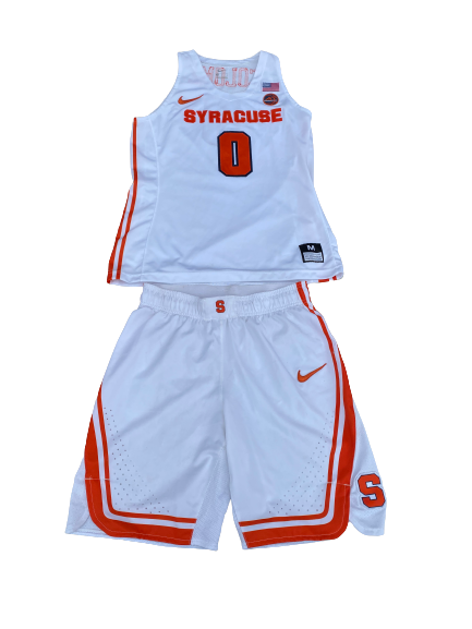 Elemy Colome Syracuse Basketball Game Worn FULL Uniform Set (Size M)
