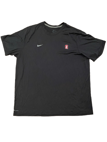 Thomas Schaffer Stanford Football Team Issued Workout Shirt (Size XXL)