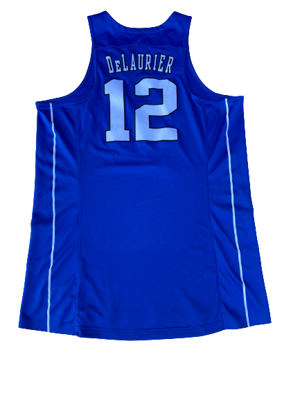 Javin DeLaurier Duke Basketball 2016-2017 Game-Worn Jersey (Size 52 +4 Length)