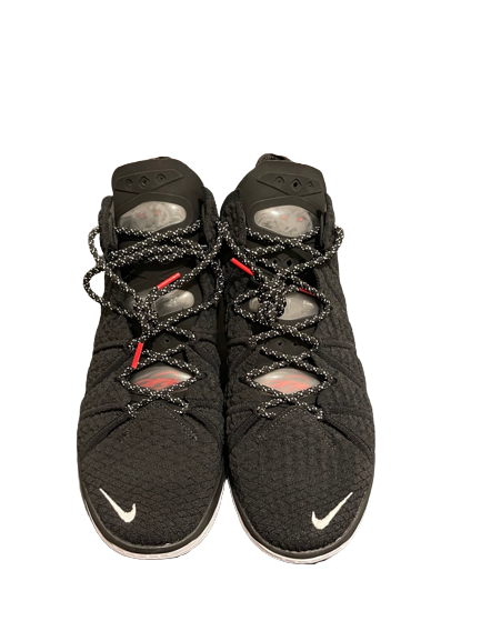 Jimmy Sotos Ohio State Basketball Team Issued "LeBron 18" Shoes (Size 12)