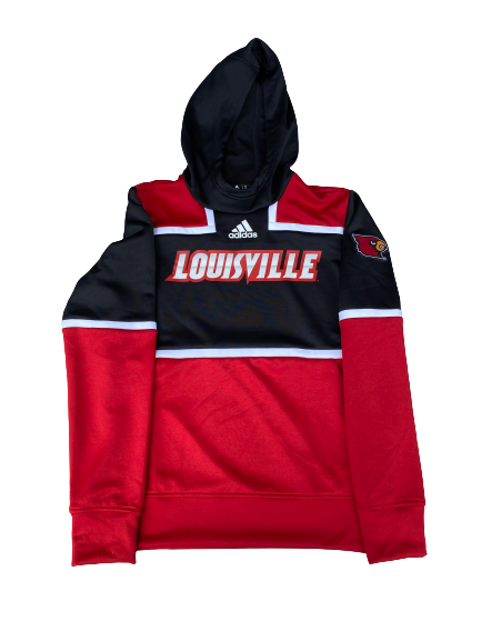Dana Evans Louisville Basketball Team Issued Sweatshirt (Size S)
