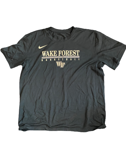 Torry Johnson Wake Forest Nike T-Shirt With Number On Back (Size L)