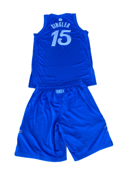 Kyle Singler Oklahoma City Thunder 2016 Game Issued Uniform Set