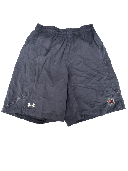 Elliott Fry South Carolina Team Issued Workout Shorts (Size L)