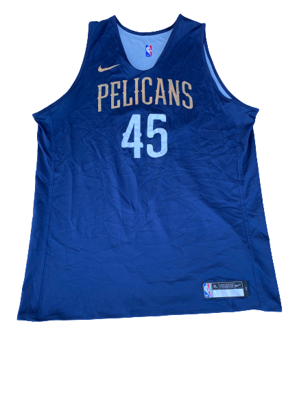 Zylan Cheatham New Orleans Pelicans Reversible Practice Jersey (Size XLT)