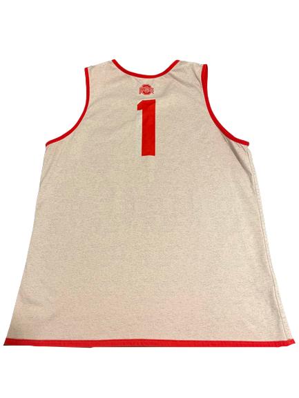 Jimmy Sotos Ohio State Basketball SIGNED Exclusive Reversible Practice Worn Jersey (Size M)