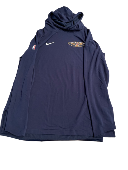 Zylan Cheatham New Orleans Pelicans Team Issued Performance Hoodie (Size XLT)