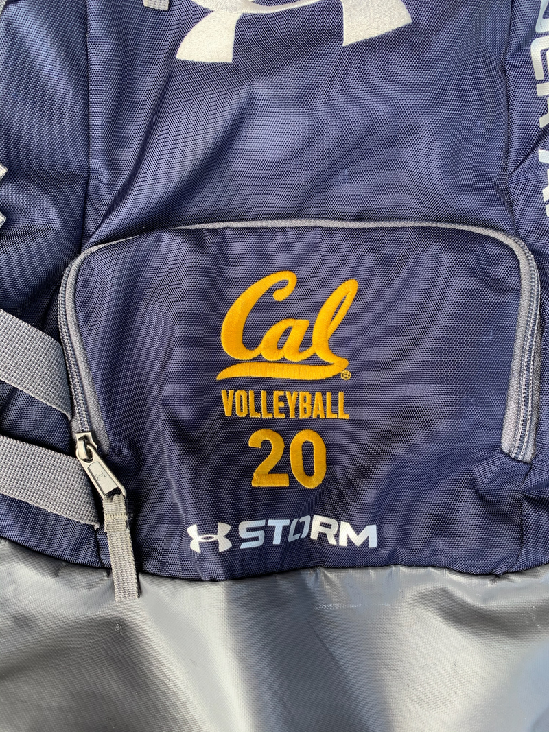 Bailee Huizenga California Volleyball Backpack With Number and Team Tag