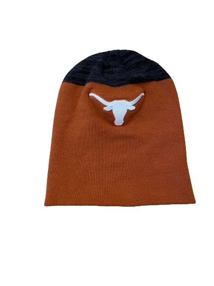 Tim Yoder Texas Football Team Issued Beanie Hat