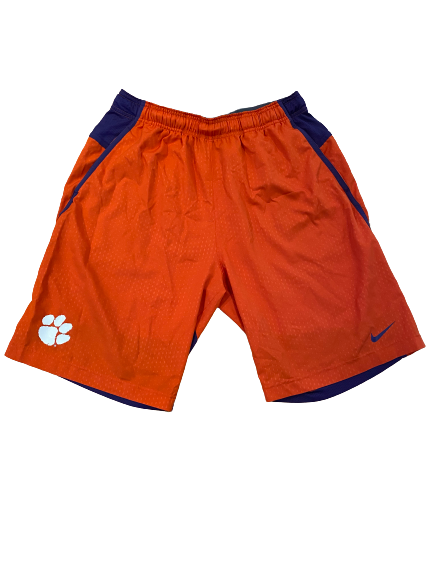 Ryan Carter Clemson Football Team Issued Shorts (Size L)