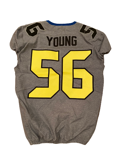 Bryson Young Oregon Football Game Worn Limited Edition Jersey (Size 42) - Photo Matched