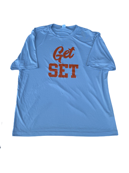 Blake Nevins Texas Basketball Team Exclusive "Get Set" Shirt (Size XL)