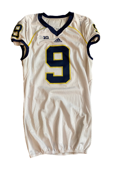 Mike McCray Michigan Football Game Worn Jersey
