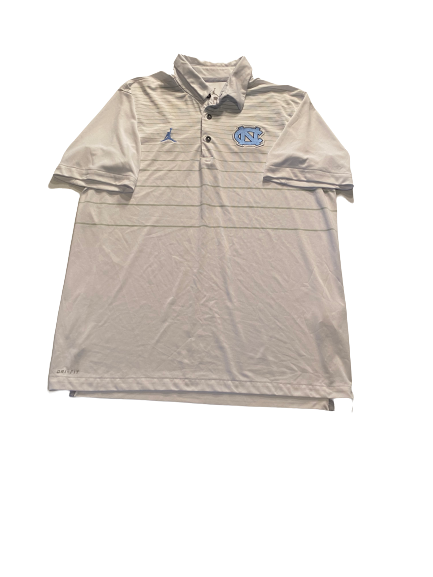 Myles Wolfolk Set of (2) North Carolina Polo Shirts (Size L)