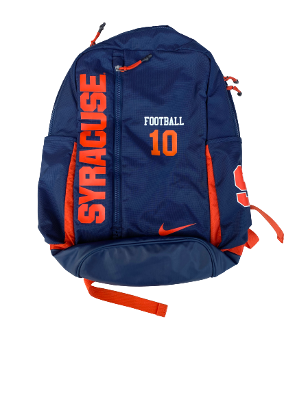 Sean Riley Syracuse Football Player Exclusive Travel Backpack with Number