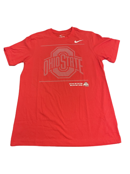 Jimmy Sotos Ohio State Basketball Team Issued Workout Shirt (Size M)